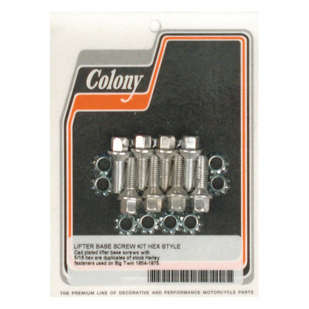 COLONY TAPPET BLOCK MOUNT KIT, OEM STYLE