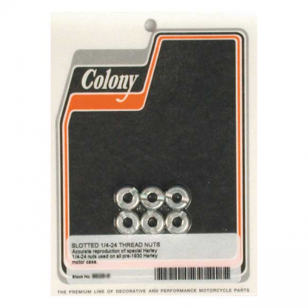 COLONY EARLY CRANKCASE NUTS