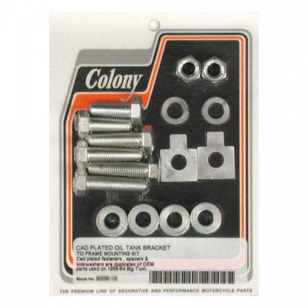 COLONY OIL TANK BRACKET-FRAME MOUNT KIT