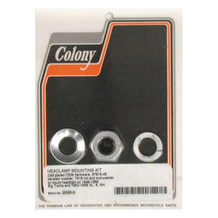 COLONY HEADLAMP MOUNT KIT