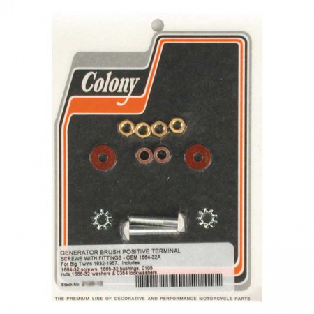 COLONY GENERATOR TERMINAL POS.SCREW KIT