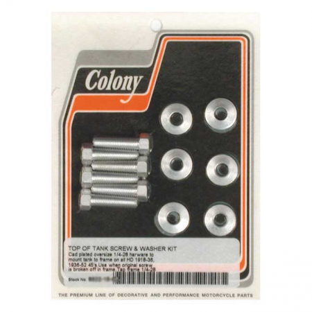 COLONY OIL TANK HARDWARE SET. OVERSIZE