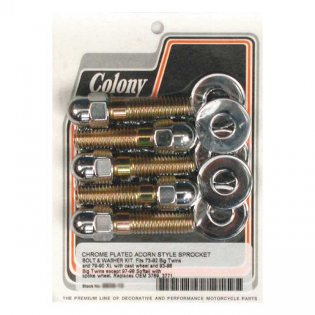 COLONY SPROCKET BOLT KIT