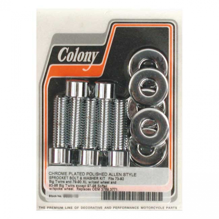 COLONY SPROCKET BOLT KIT