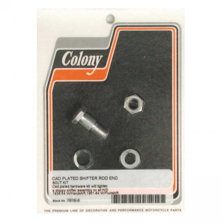 COLONY SHIFTER ROD END BOLT KIT