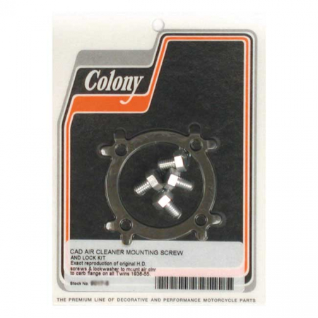 COLONY AIRCLEANER MOUNT SCREW & LOCK KT