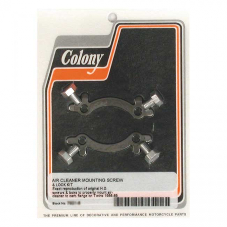 COLONY AIRCLEANER MOUNT SCREW & LOCK KT