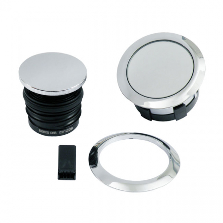 FLUSH MOUNT FUEL CAP & GAUGE KIT