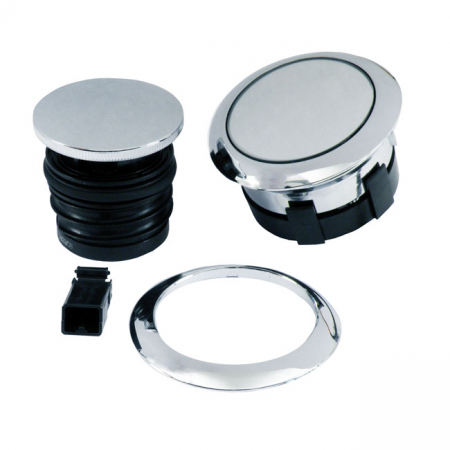 FLUSH MOUNT FUEL CAP & GAUGE KIT