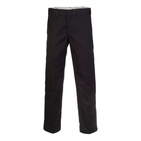 DICKIES SLIM STRAIGHT 873 WORK PANT REC BLACK