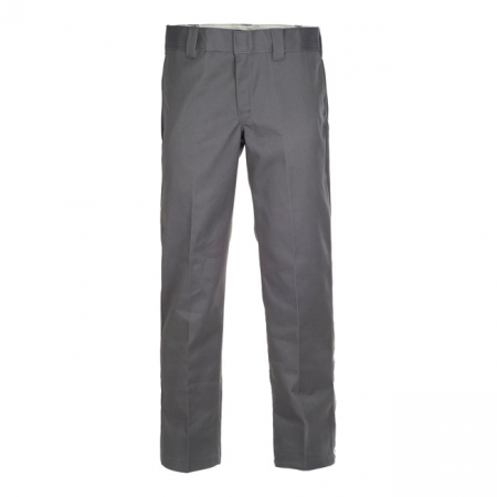 DICKIES SLIM STRAIGHT 873 WORK PANT REC CHARCOAL GREY