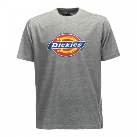 DICKIES ICON LOGO T-SHIRT GREY MELANGE