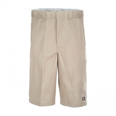 DICKIES 13" MULTI POCKET WORK SHORT REC KHAKI