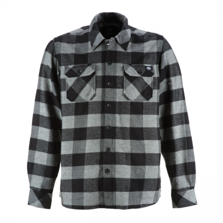 DICKIES NEW SACRAMENTO SHIRT GREY MELANGE