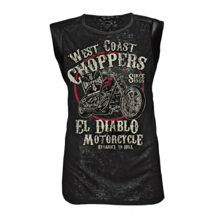 WCC T-SHIRT EL DIABLO BURNOUT