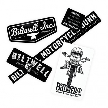 BILTWELL GREMMIE STICKER PACK