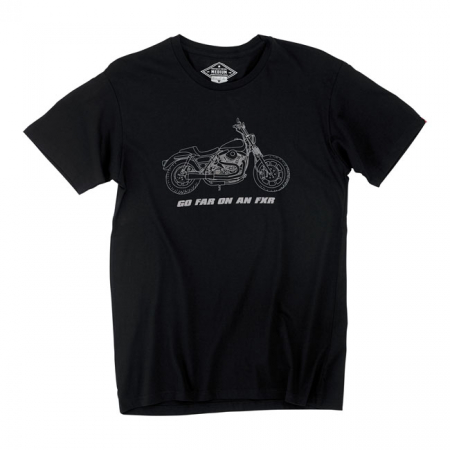 BILTWELL FXR T-SHIRT BLACK