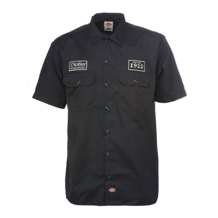 DICKIES NORTH IRWIN WORK SHIRT BLACK