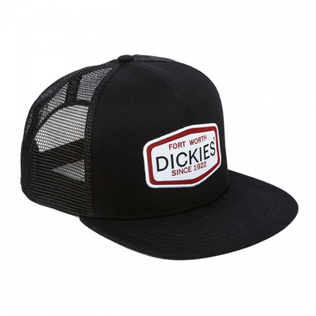 DICKIES HUNTSVILLE TRUCKER CAP BLACK