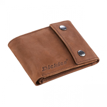 DICKIES WEST RIDGE LEATHER WALLET BROWN