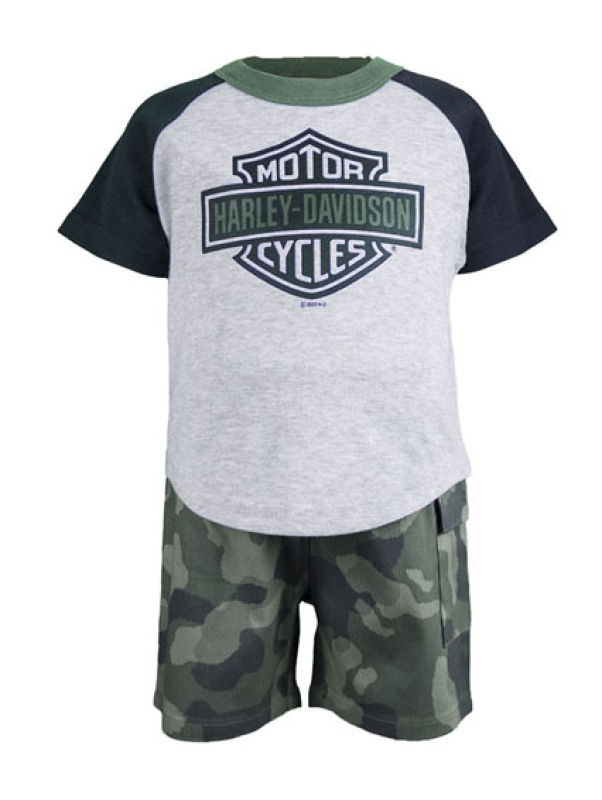 LASTEN H-D T-PAITA JA SHORTSIT 2052314