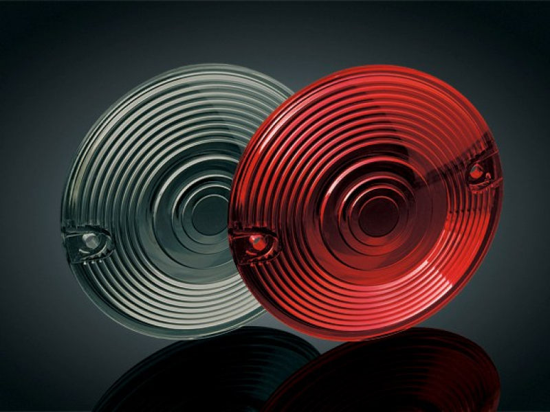 KURYAKYN, TURNSIGNAL LENSES, RED (PR) 544407