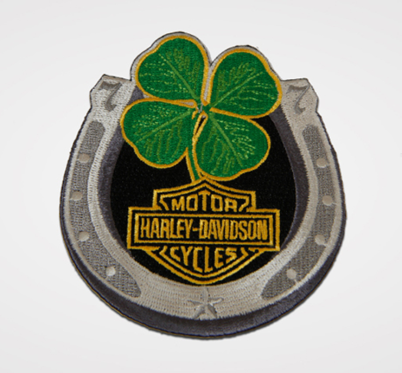 H-D KANGASMERKKI LUCKY HORSESHOE 682608011925