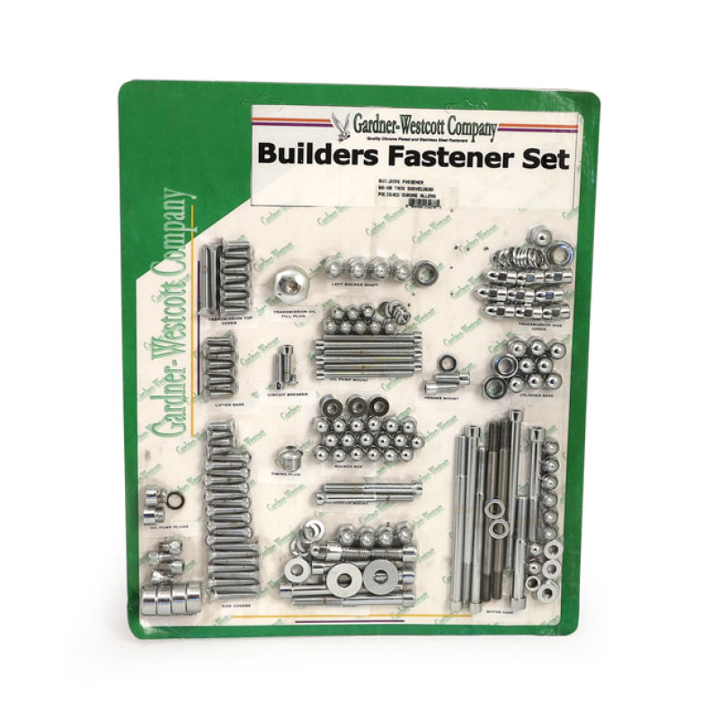 BUILDERS FASTENER SET, POLISH. ALLEN 514257
