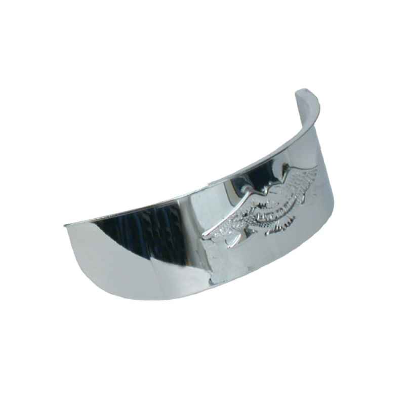 CHROME EAGLE HEADLIGHT VISOR 515331