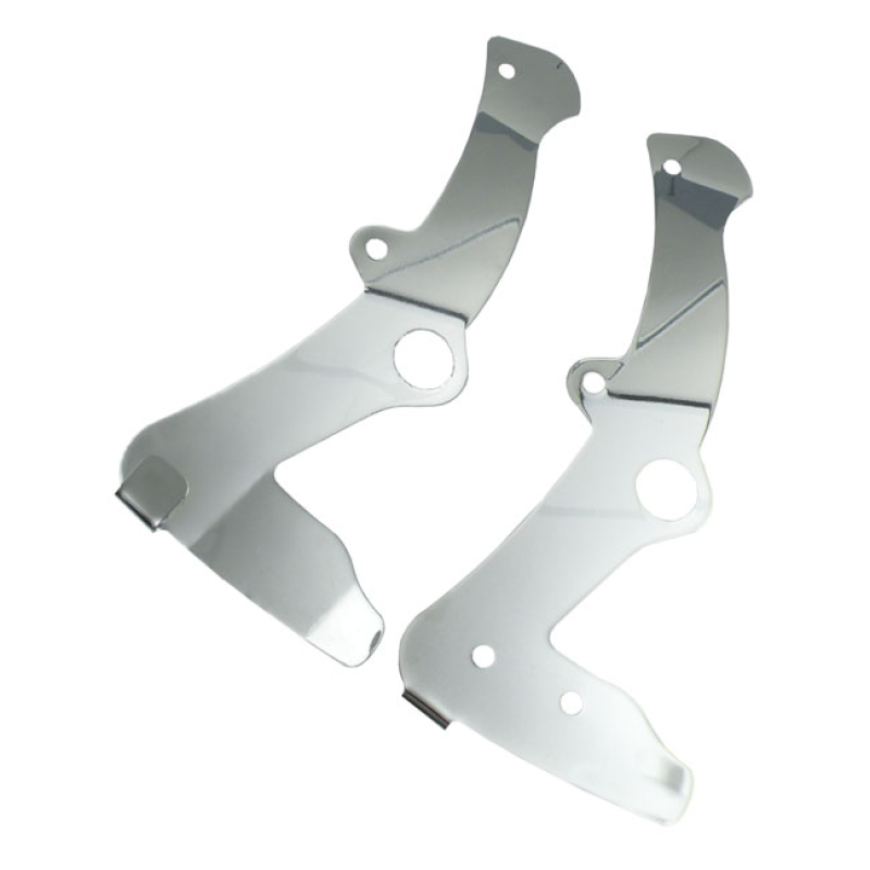 SOFTAIL, REAR FRAME COVER SET. CHROME CHROME PLATED STEEL COVERS THAT 516935