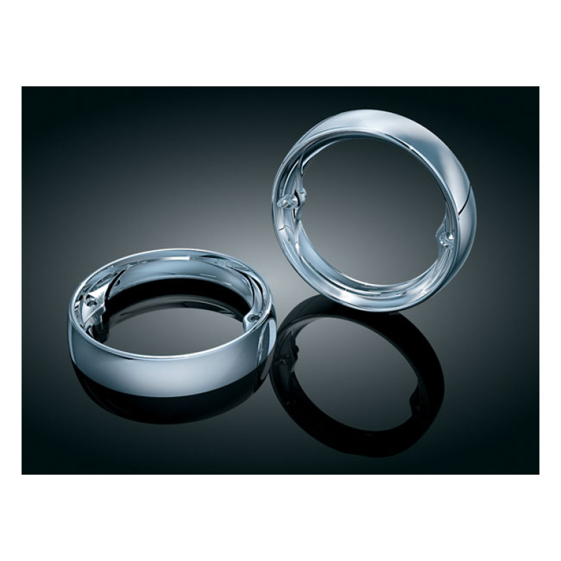 KURYAKYN TURN SIGNAL BEZELS - DEEP DISH 541867