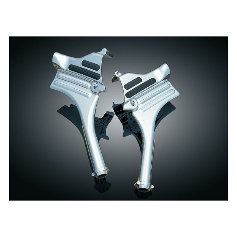 KURYAKYN, TOURING DELUXE FRAME NECK COVER. CHROME DESIGNED TO SMOOTH O 544971
