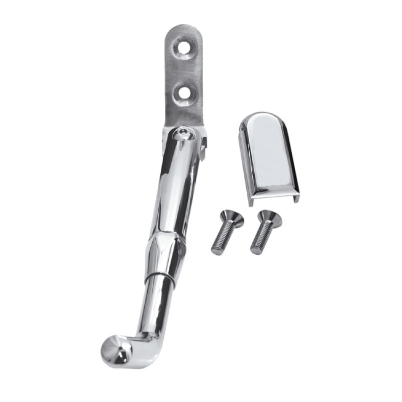 REBUFFINI, BOLT-ON ADJUSTABLE KICK STAND KIT. POLISHED 546639