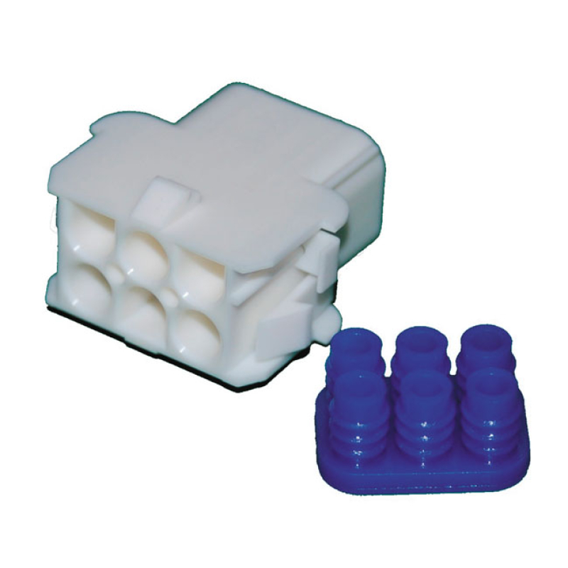 NAMZ, AMP CONNECTOR. RECEPTACLE, 6-PINS 548181