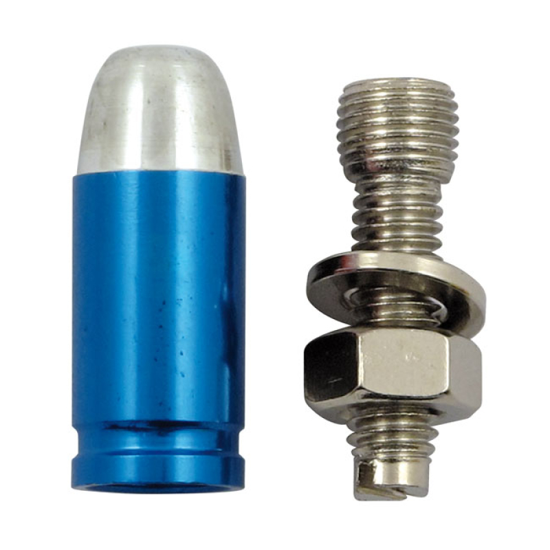 TRIK TOPZ LICENSE PLATE MOUNTS BULLET BLUE LICENSE PLATE MOUNTS FOR TH 555976