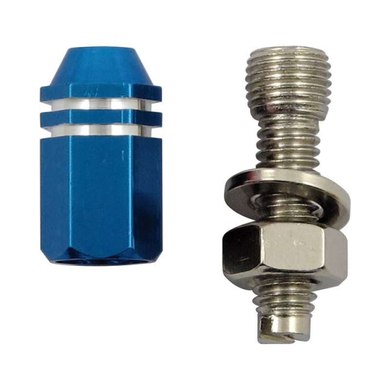 TRIK TOPZ LICENSE PLATE MOUNTS ALLOY TWOTONE HEX STRAIGHT LICENSE PLAT 556004