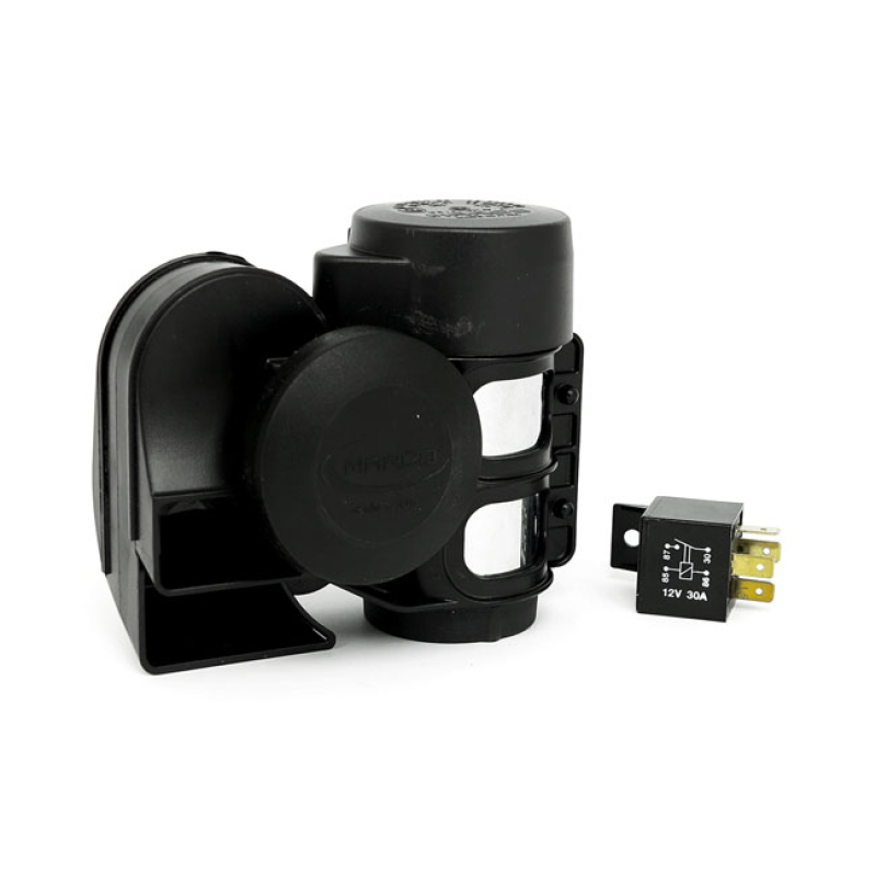 CUSTOM DYNAMICS TORNADO AIR HORN BLACK 558785