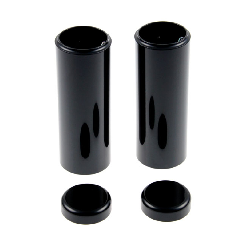 CULT-WERK, 4-PIECE FORK TUBE COVER KIT, GLOSS BLACK MANUFACTURED FROM 559339