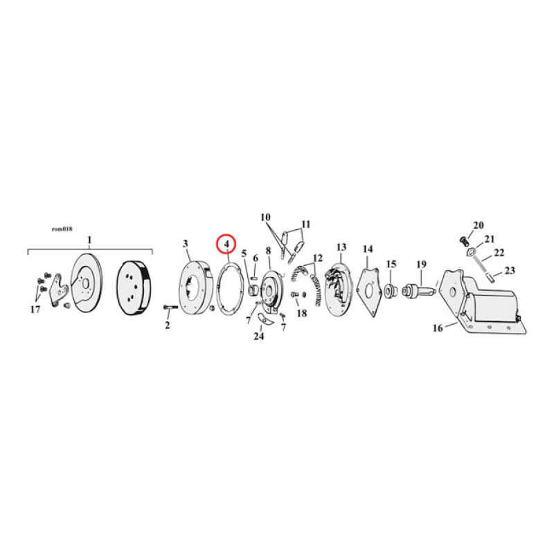 COMETIC. GASKET TRANSMISSION SHIFTER COVER. FIBER FIBER. OEM REPLACEME 561393