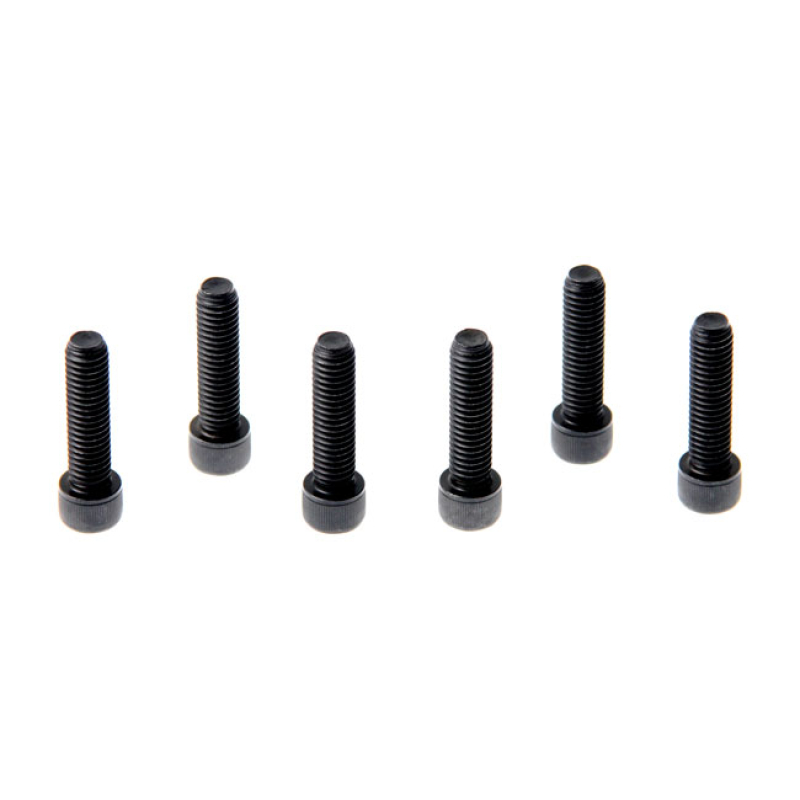 CULT-WERK, TRIPLE TREE BOLTS. BLACK BLACK ZINC PLATED. BLACK ZINC PLAT 563760
