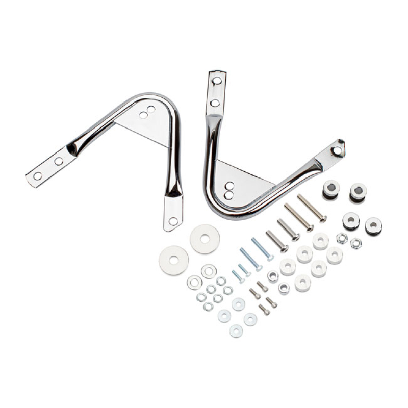 NESS TOUR PACK DOCKING KIT CHROME 572893