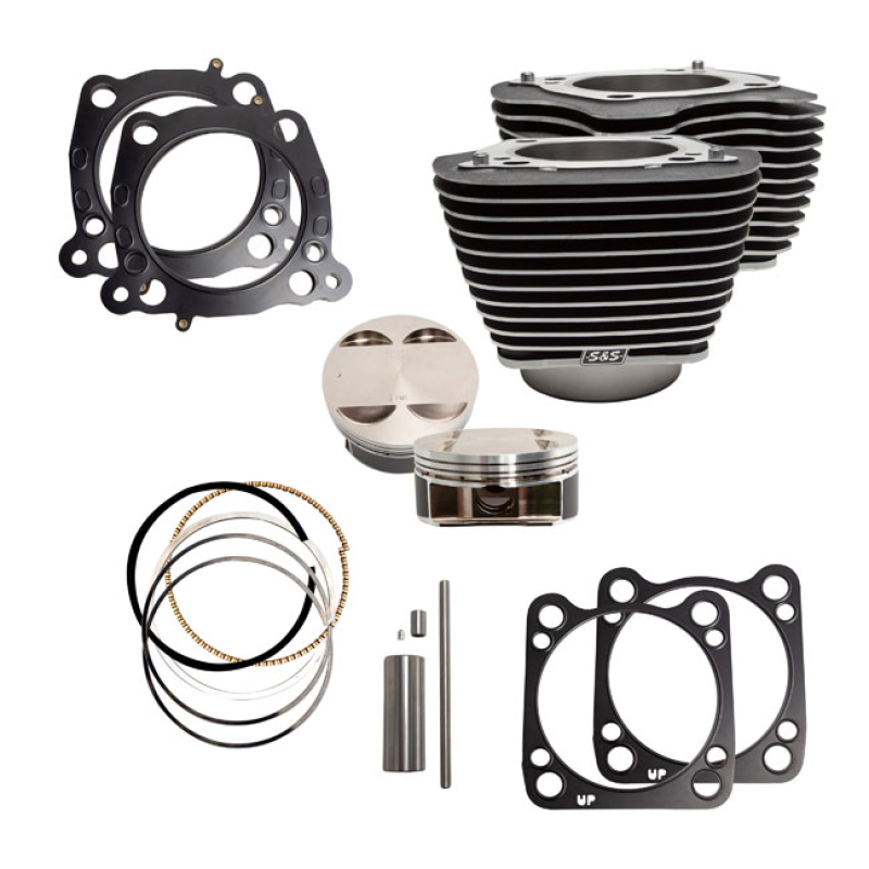S&S 124 INCH CYLINDER & PISTON KIT 574118