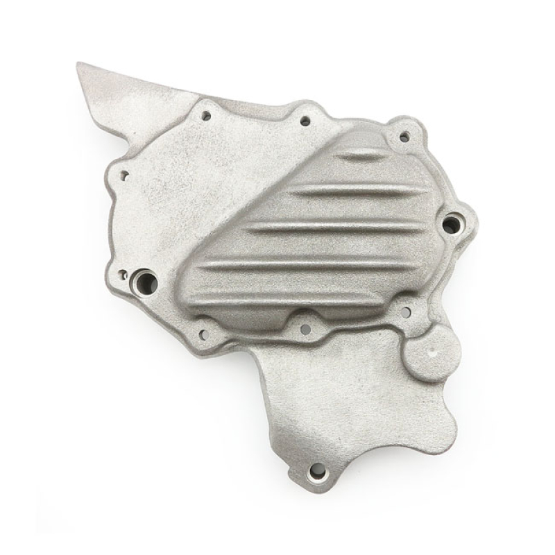 EMD, RIBBED SPROCKET COVER XL. RAW FINISH ALUMINUM WITH AN 'AS CAST' R 574283