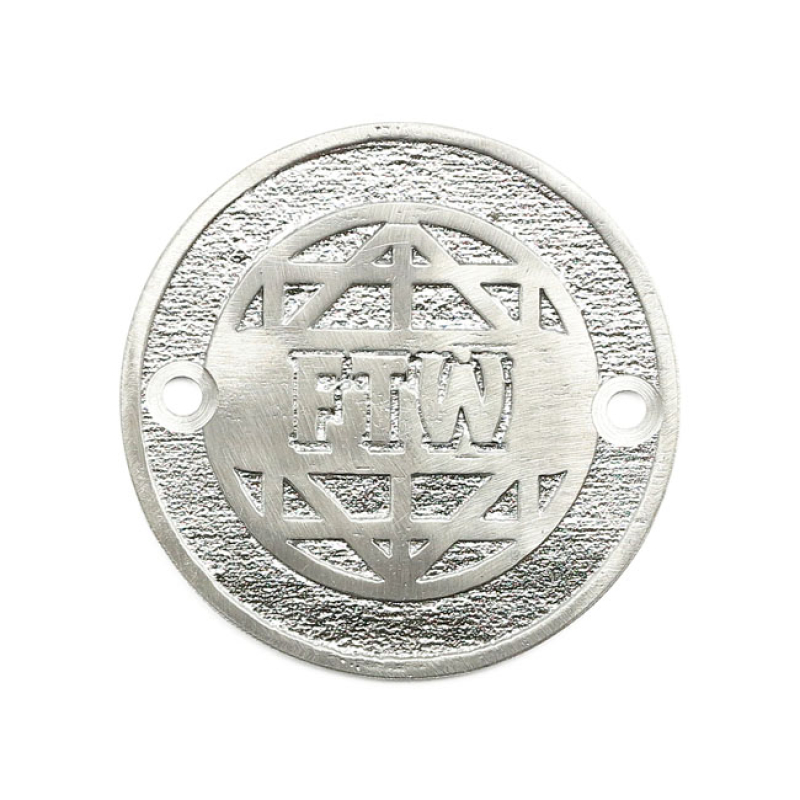 WANNABE CHOPPERS, POINT COVER FTW HORIZONTAL MOUNT HOLES. SAND-CAST AL 574550