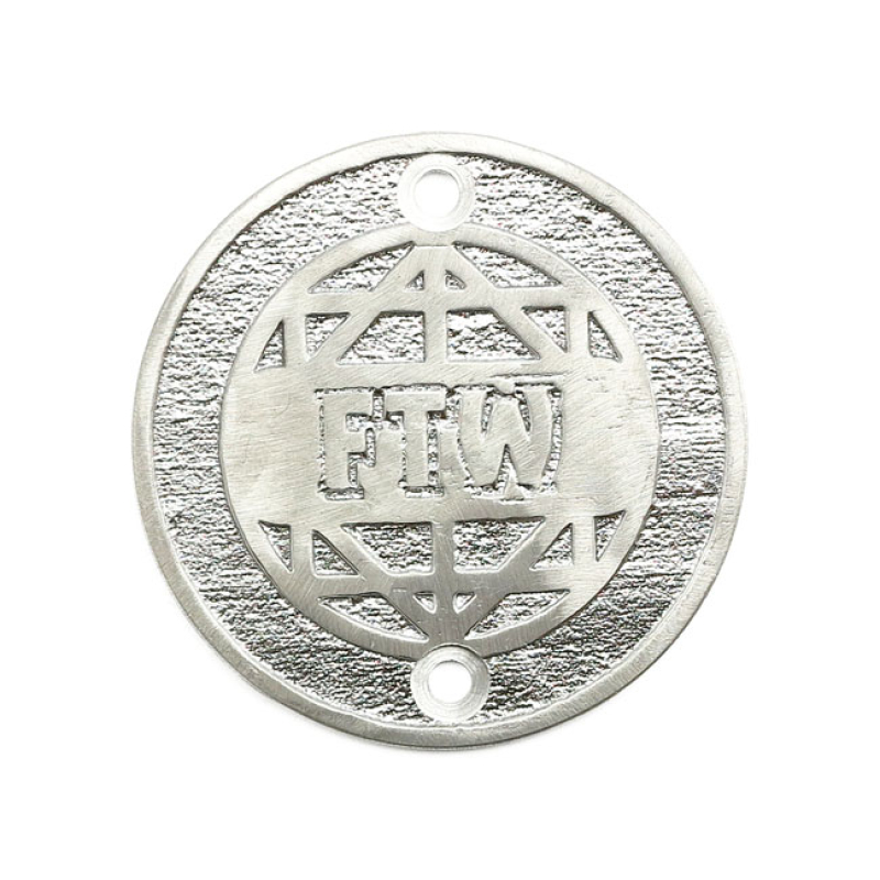 WANNABE CHOPPERS, POINT COVER FTW VERTICAL MOUNT HOLES. SAND-CAST ALUM 574551