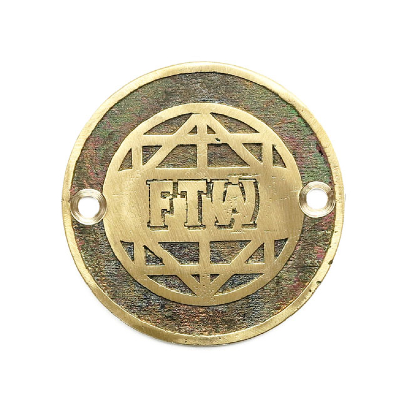 WANNABE CHOPPERS, POINT COVER FTW HORIZONTAL MOUNT HOLES. SAND-CAST BR 574553