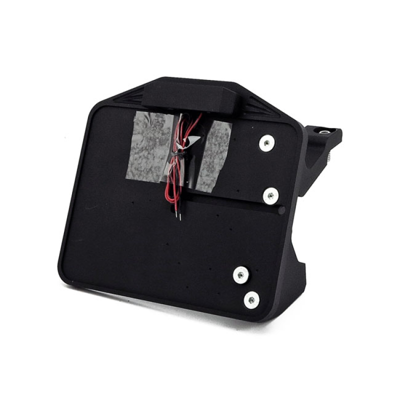 CPV, LICENSE PLATE BRACKET KIT SWING. BLACK. GERMANY BLACK POWDER COAT 580418