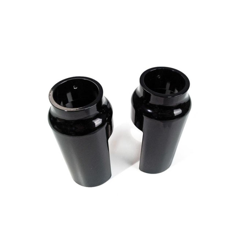 KILLER CUSTOM, LOWER FORK COVER SET. BLACK 2-PIECE LOWER KIT. PERFECT 587879