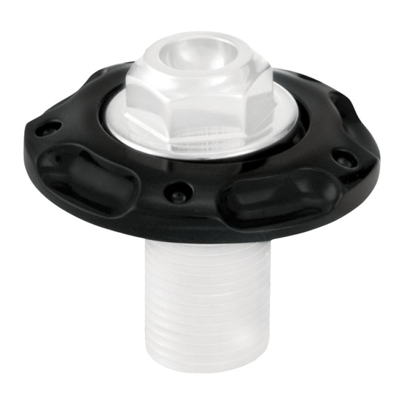 ROLAND SANDS, MISANO FORK STEM NUT ASSEMBLY. BLACK OPS CNC MACHINED AL 589582