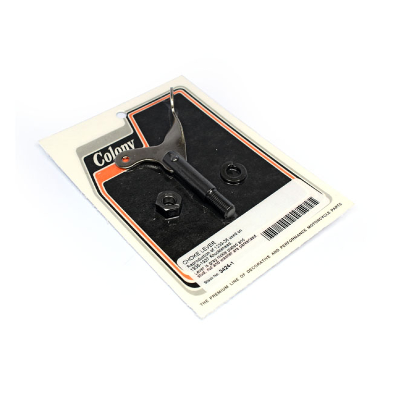 COLONY, LINKERT CHOKE LEVER. GRAY NICKLE GRAY NICKLE PLATED REPRODUCTI 590302
